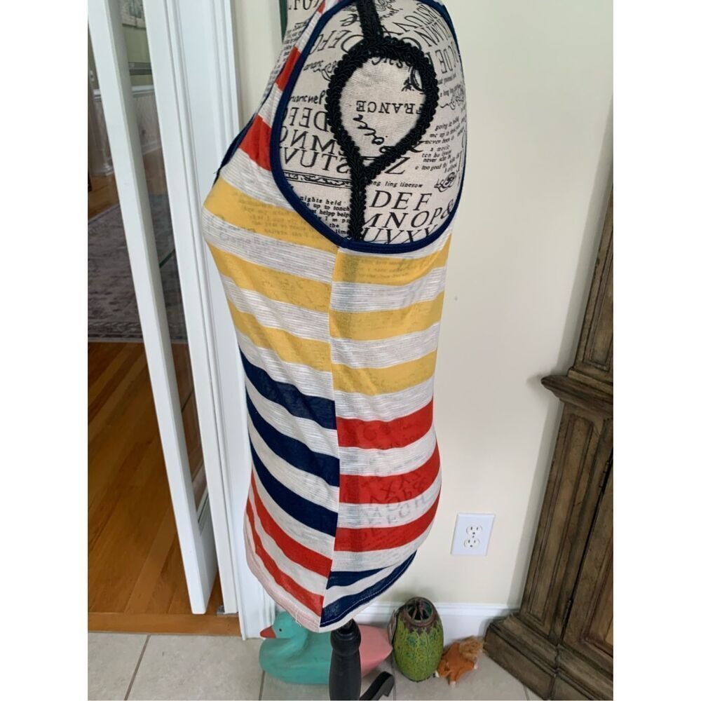 ColStory Razor Back Striped Tank NWOT - Picture 8 of 10